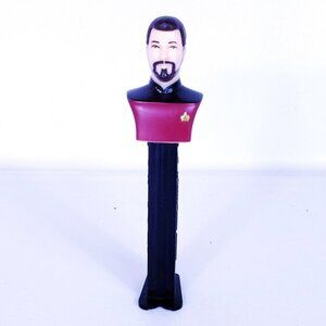 STAR Trek Next Generation Pez dispenser Will Riker "Number One"